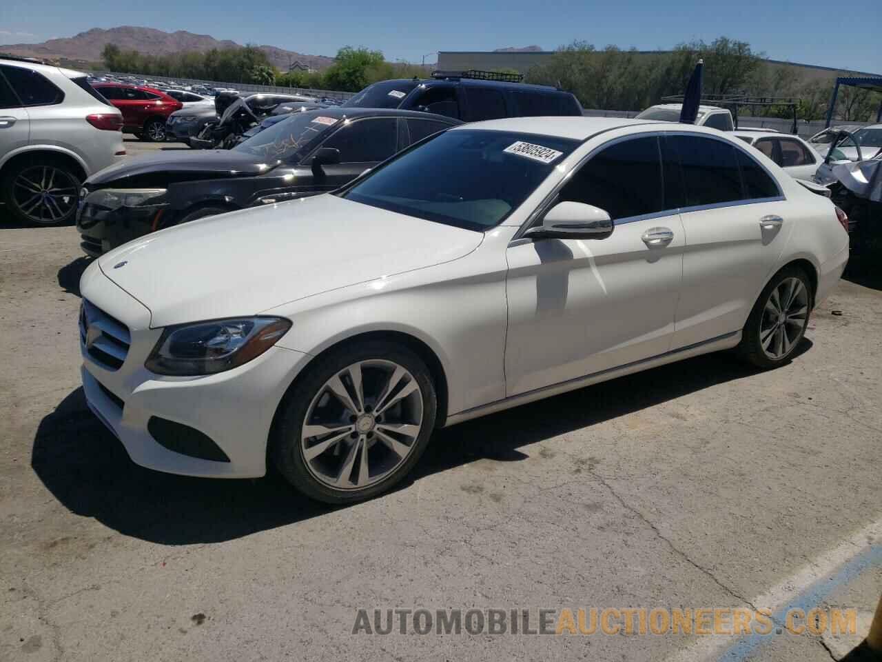 55SWF4JB4HU198285 MERCEDES-BENZ C-CLASS 2017