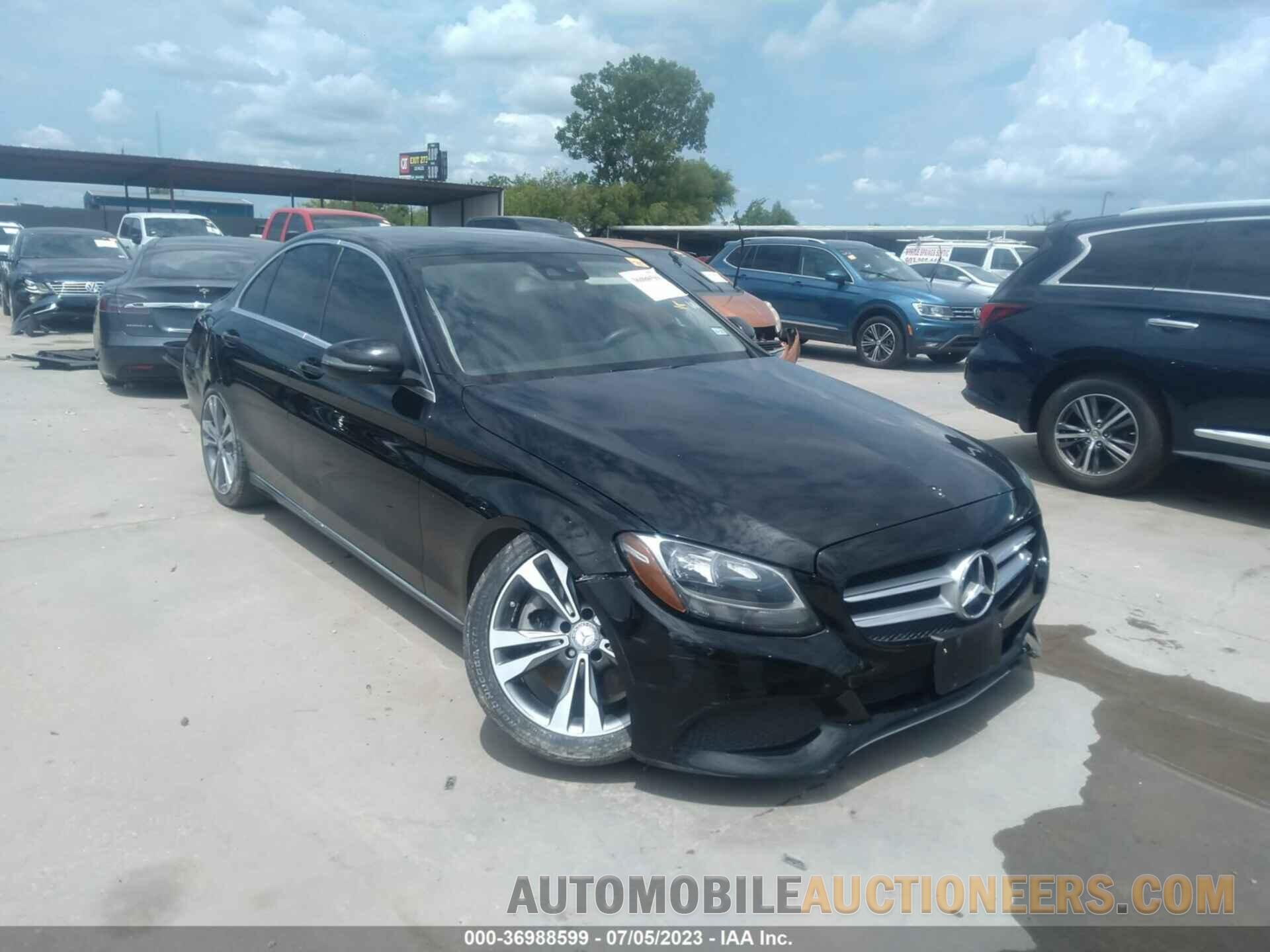 55SWF4JB4HU201881 MERCEDES-BENZ C-CLASS 2017