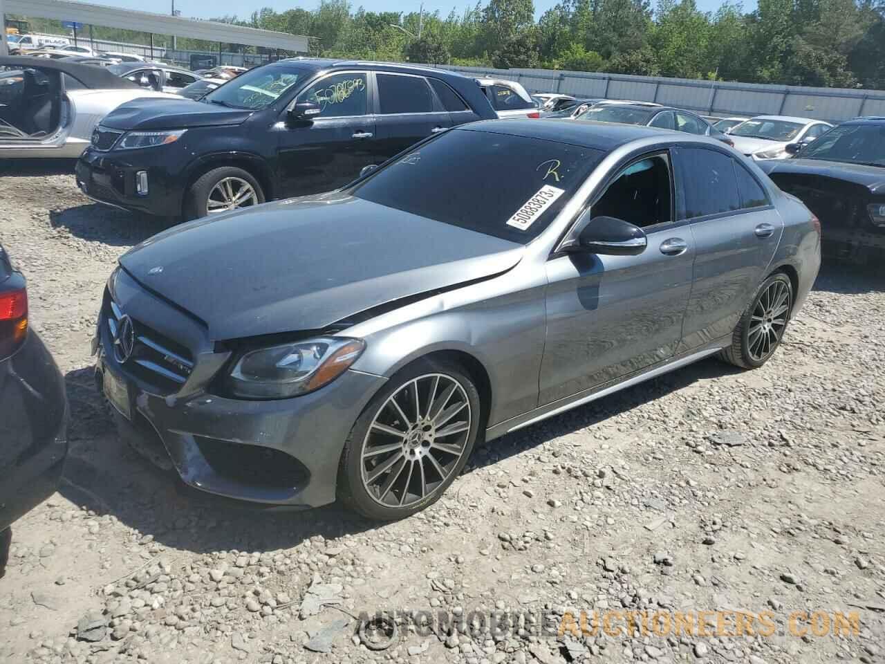 55SWF4JB4HU217319 MERCEDES-BENZ C-CLASS 2017