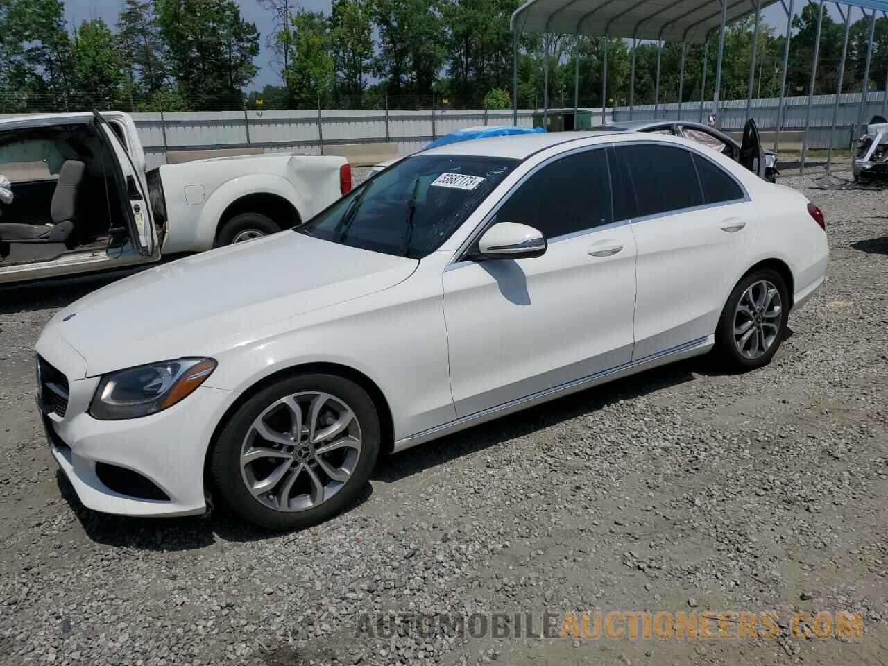 55SWF4JB4HU217658 MERCEDES-BENZ C-CLASS 2017