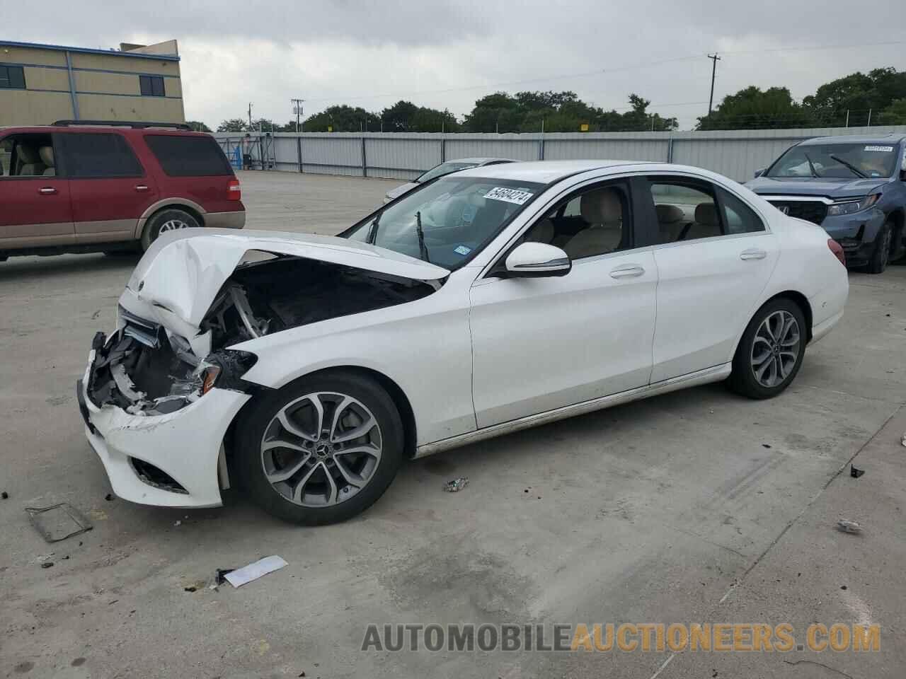 55SWF4JB4HU218745 MERCEDES-BENZ C-CLASS 2017