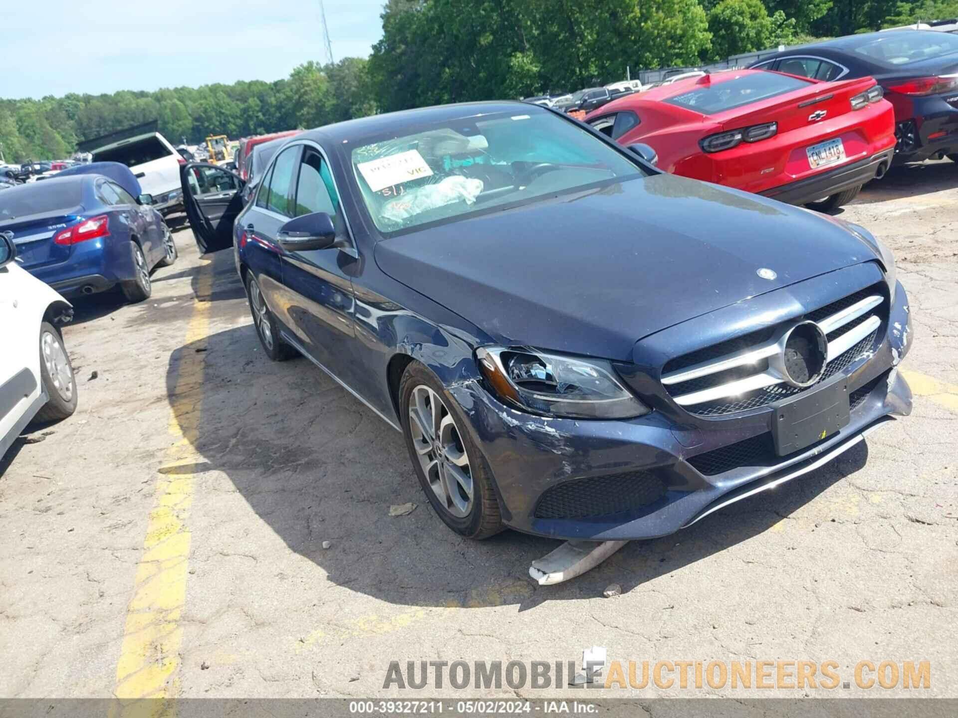 55SWF4JB4HU219698 MERCEDES-BENZ C 300 2017