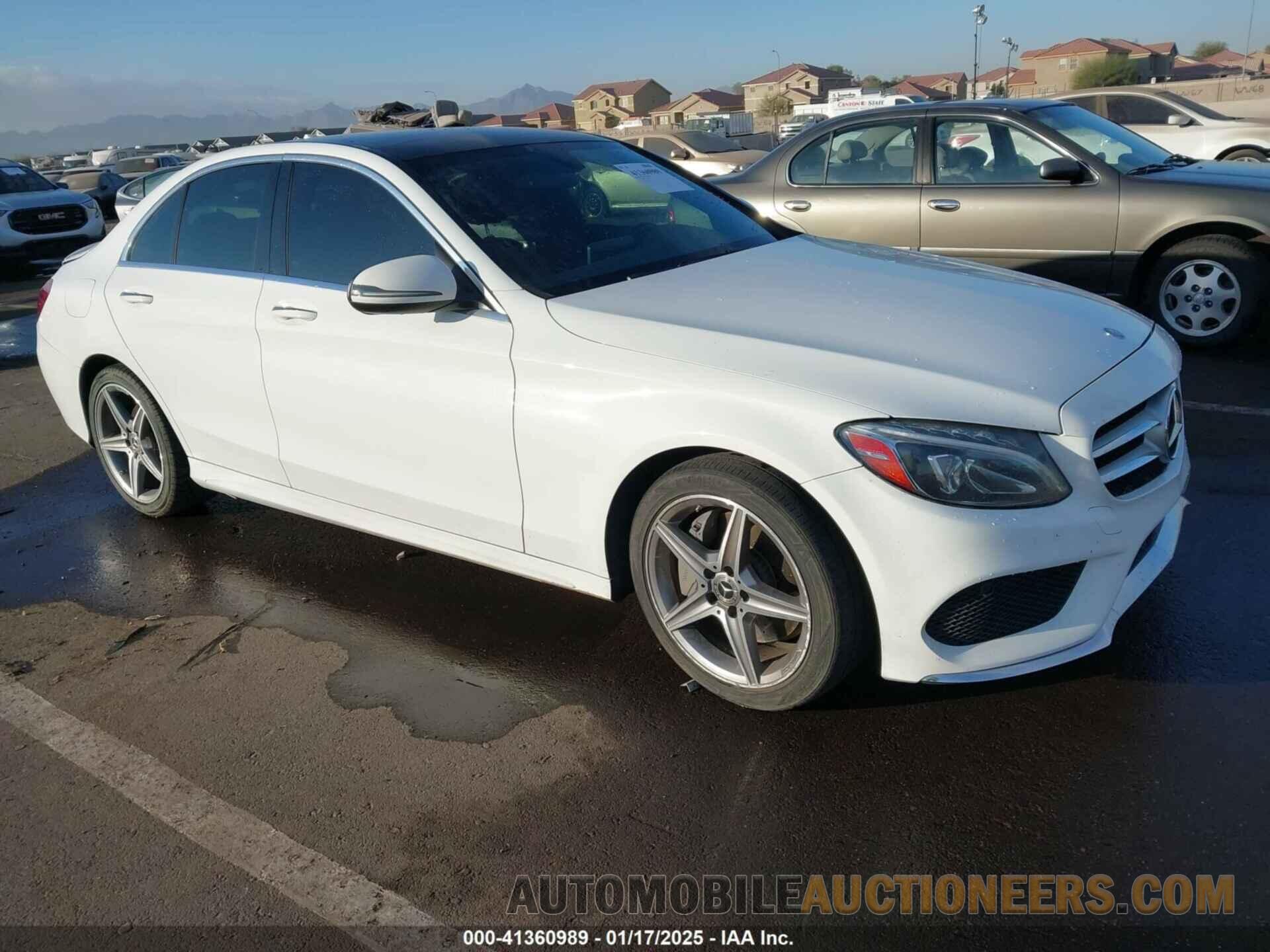 55SWF4JB4HU229616 MERCEDES-BENZ C 300 2017