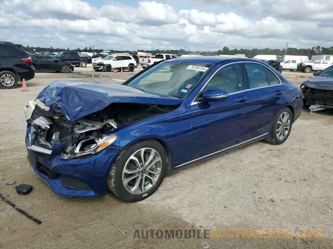 55SWF4JB4JU237107 MERCEDES-BENZ C-CLASS 2018