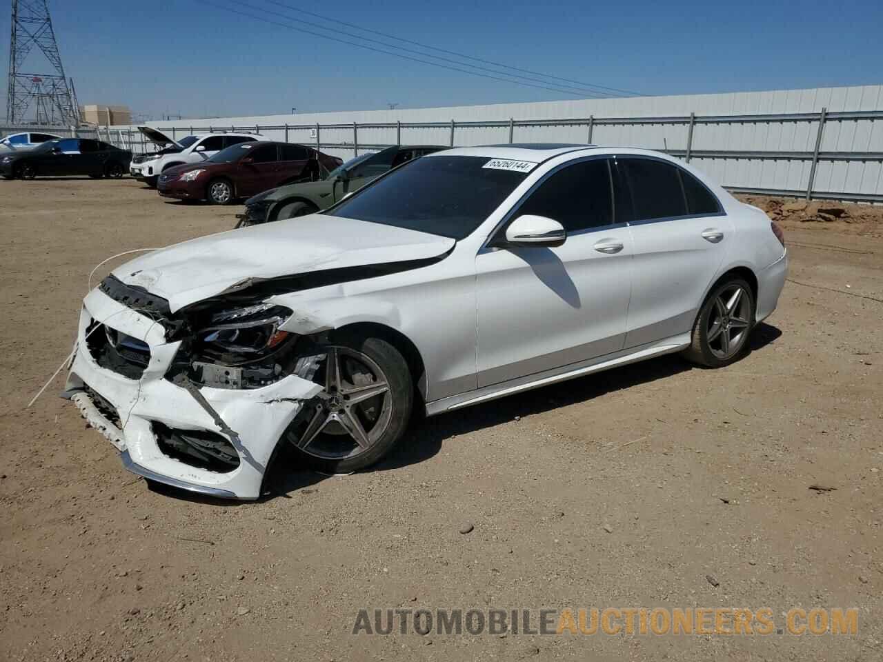 55SWF4JB4JU237611 MERCEDES-BENZ C-CLASS 2018