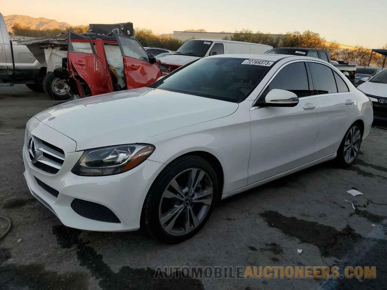 55SWF4JB4JU239293 MERCEDES-BENZ C-CLASS 2018