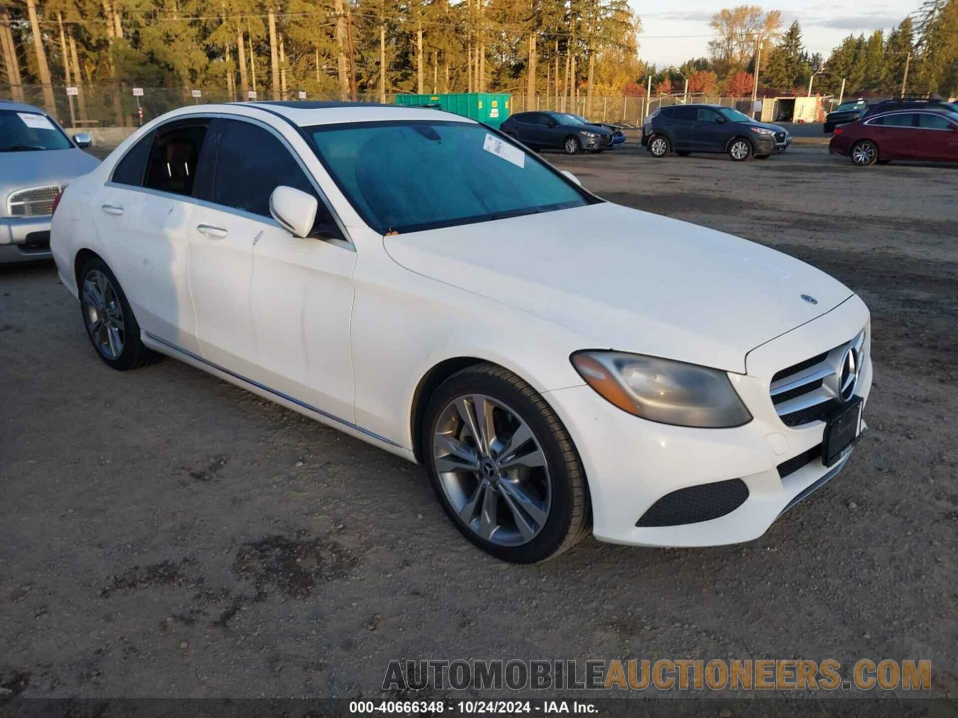 55SWF4JB4JU247913 MERCEDES-BENZ C 300 2018