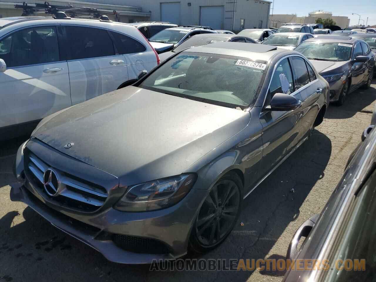 55SWF4JB4JU261729 MERCEDES-BENZ C-CLASS 2018