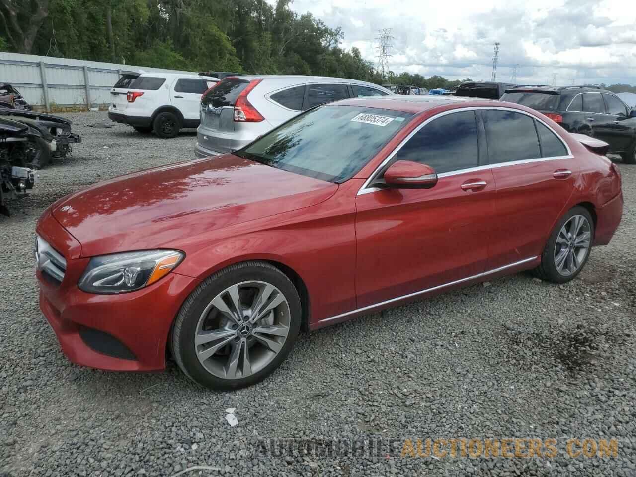 55SWF4JB4JU263190 MERCEDES-BENZ C-CLASS 2018