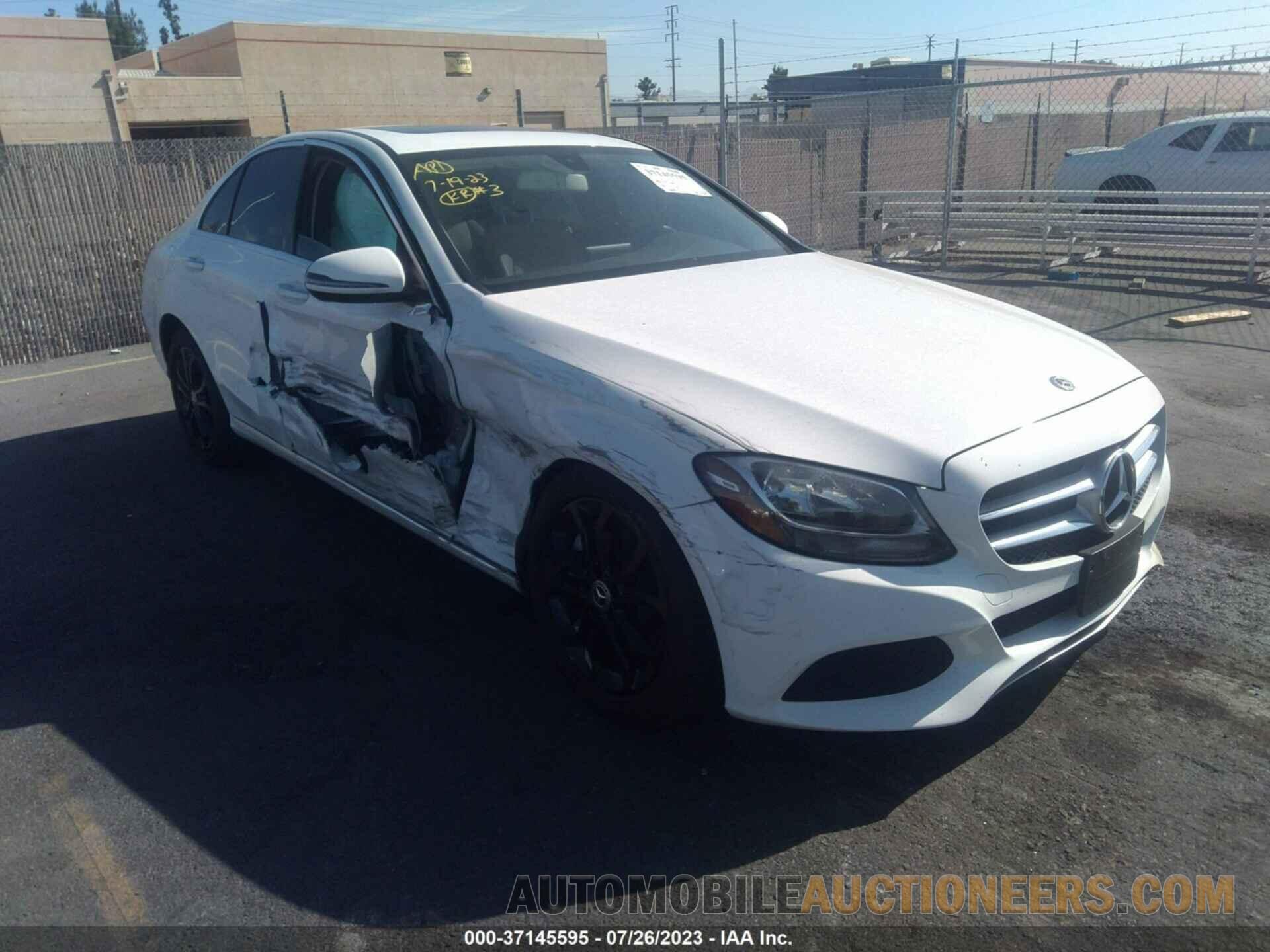 55SWF4JB4JU266168 MERCEDES-BENZ C-CLASS 2018