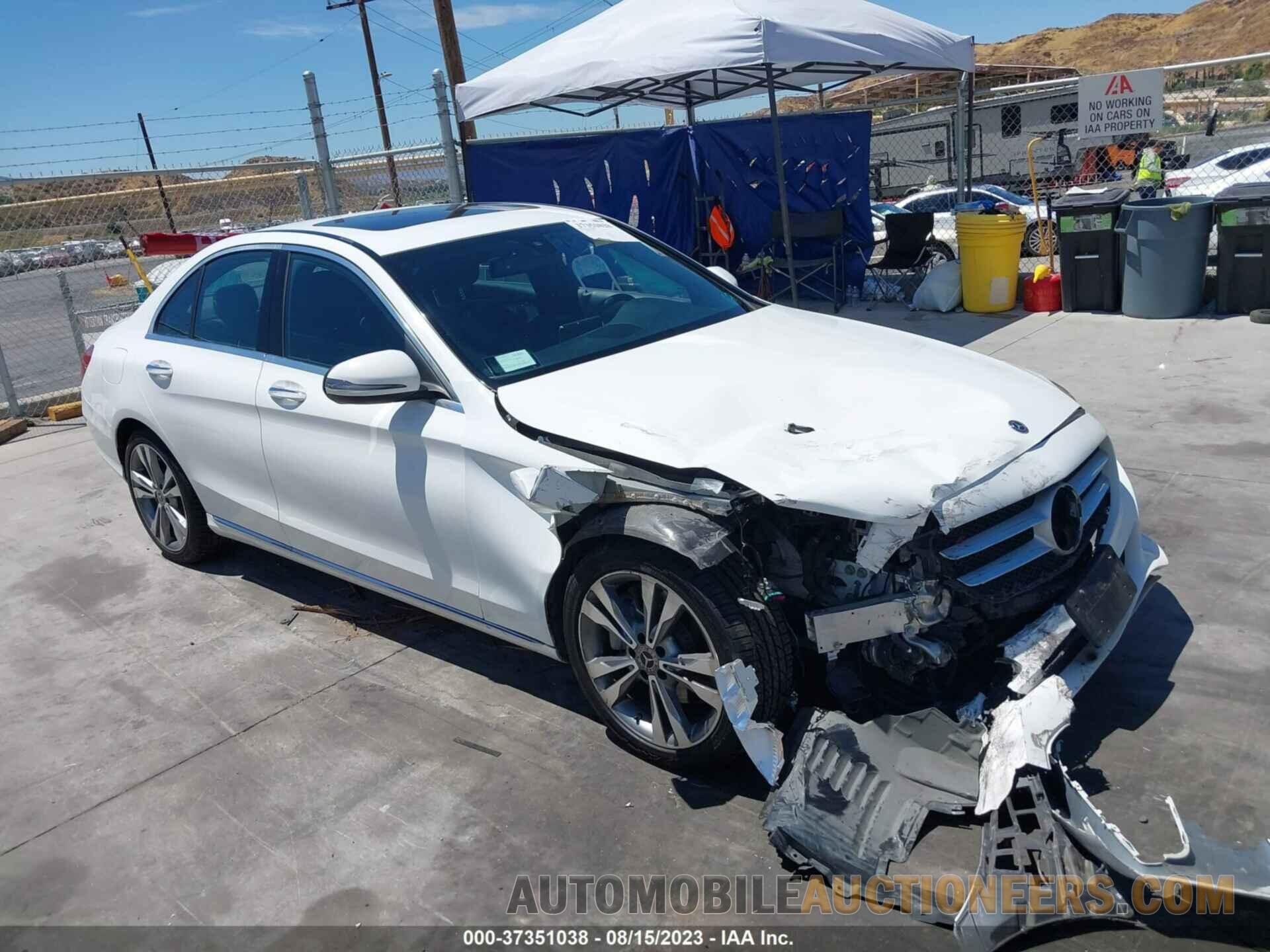 55SWF4JB4JU267157 MERCEDES-BENZ C-CLASS 2018