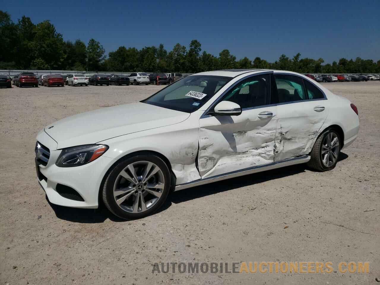 55SWF4JB4JU269040 MERCEDES-BENZ C-CLASS 2018