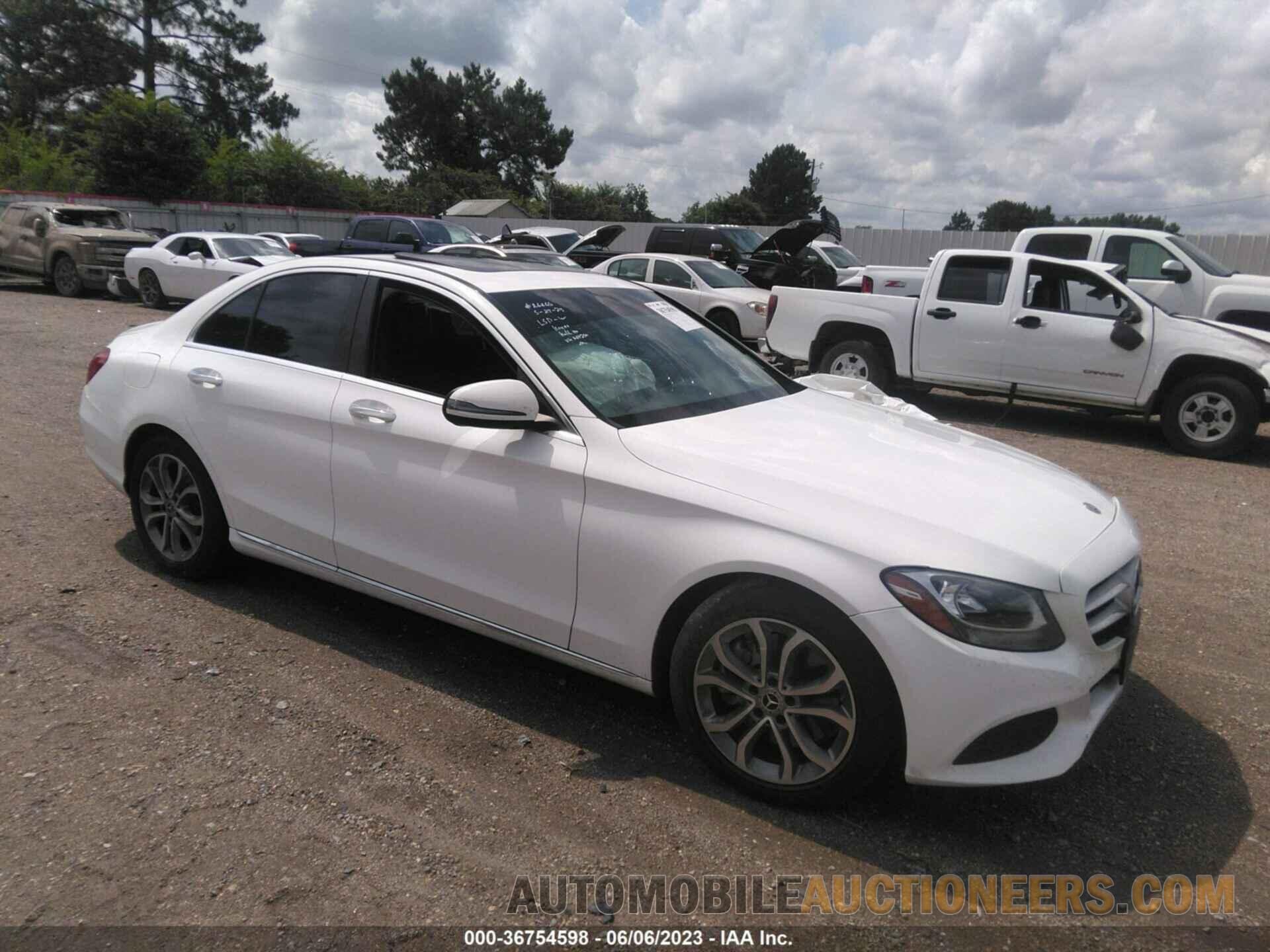 55SWF4JB4JU269250 MERCEDES-BENZ C-CLASS 2018