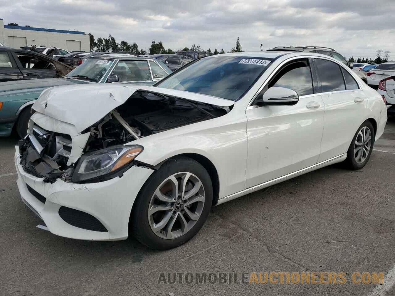 55SWF4JB4JU273587 MERCEDES-BENZ C-CLASS 2018