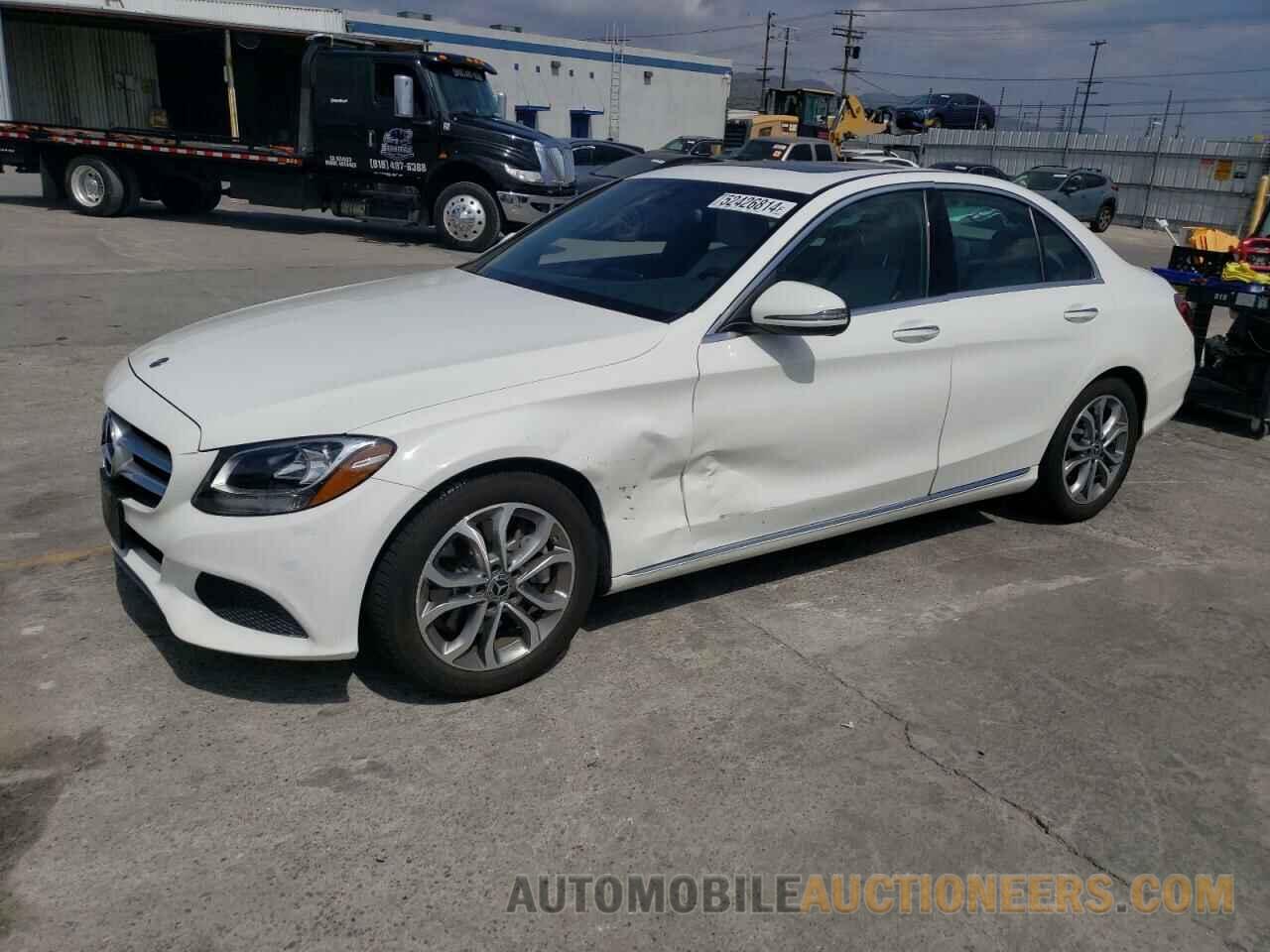 55SWF4JB4JU275324 MERCEDES-BENZ C-CLASS 2018