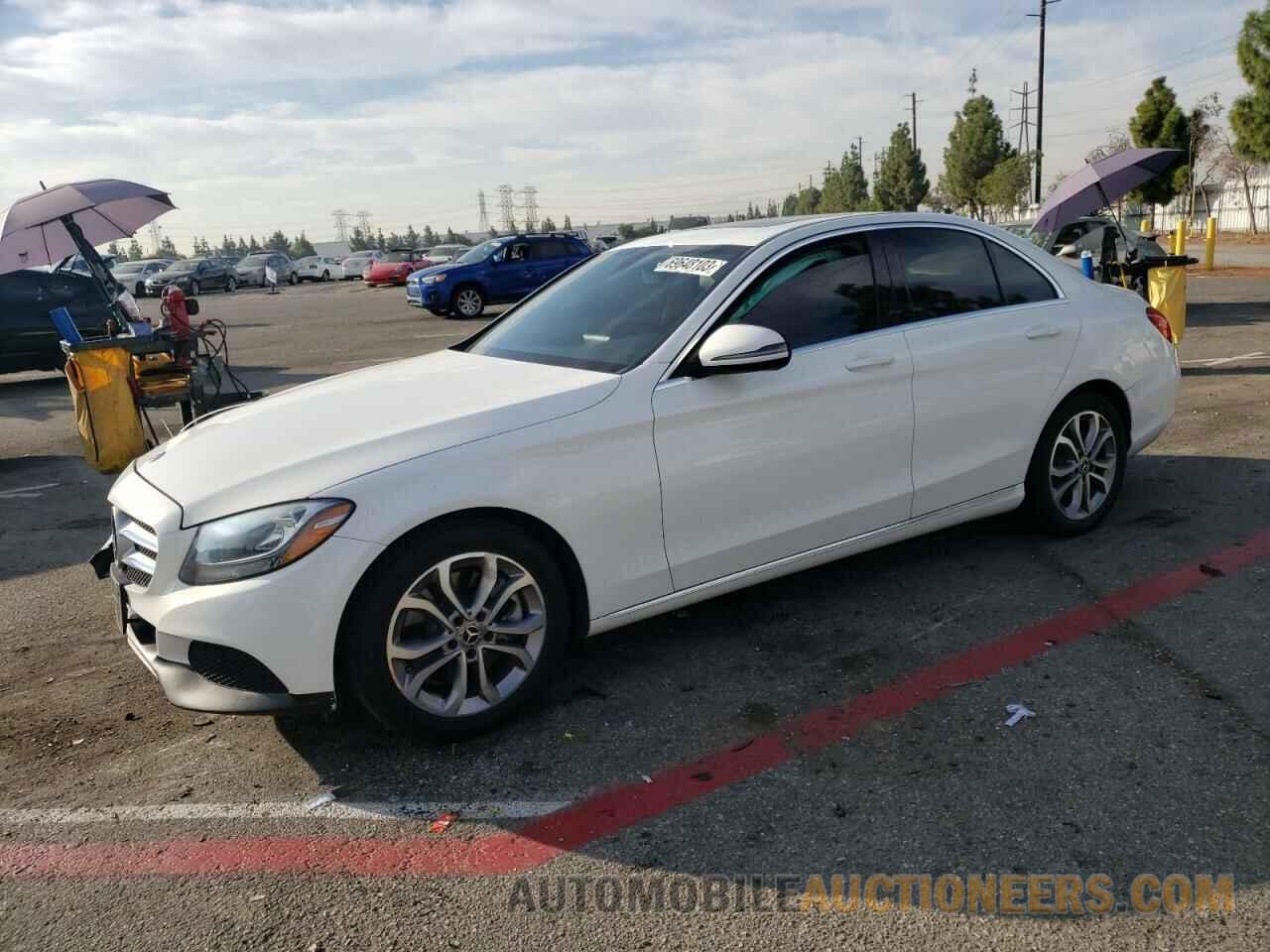 55SWF4JB4JU276053 MERCEDES-BENZ C-CLASS 2018