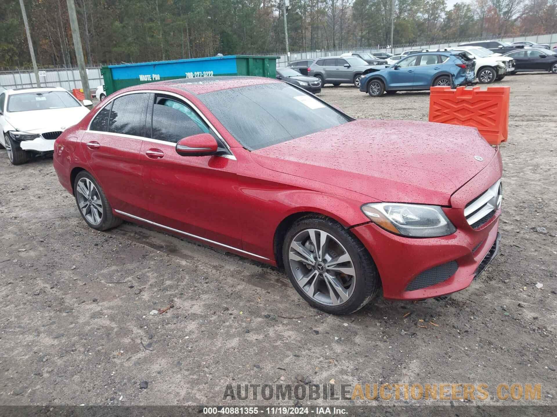 55SWF4JB4JU280233 MERCEDES-BENZ C 2018