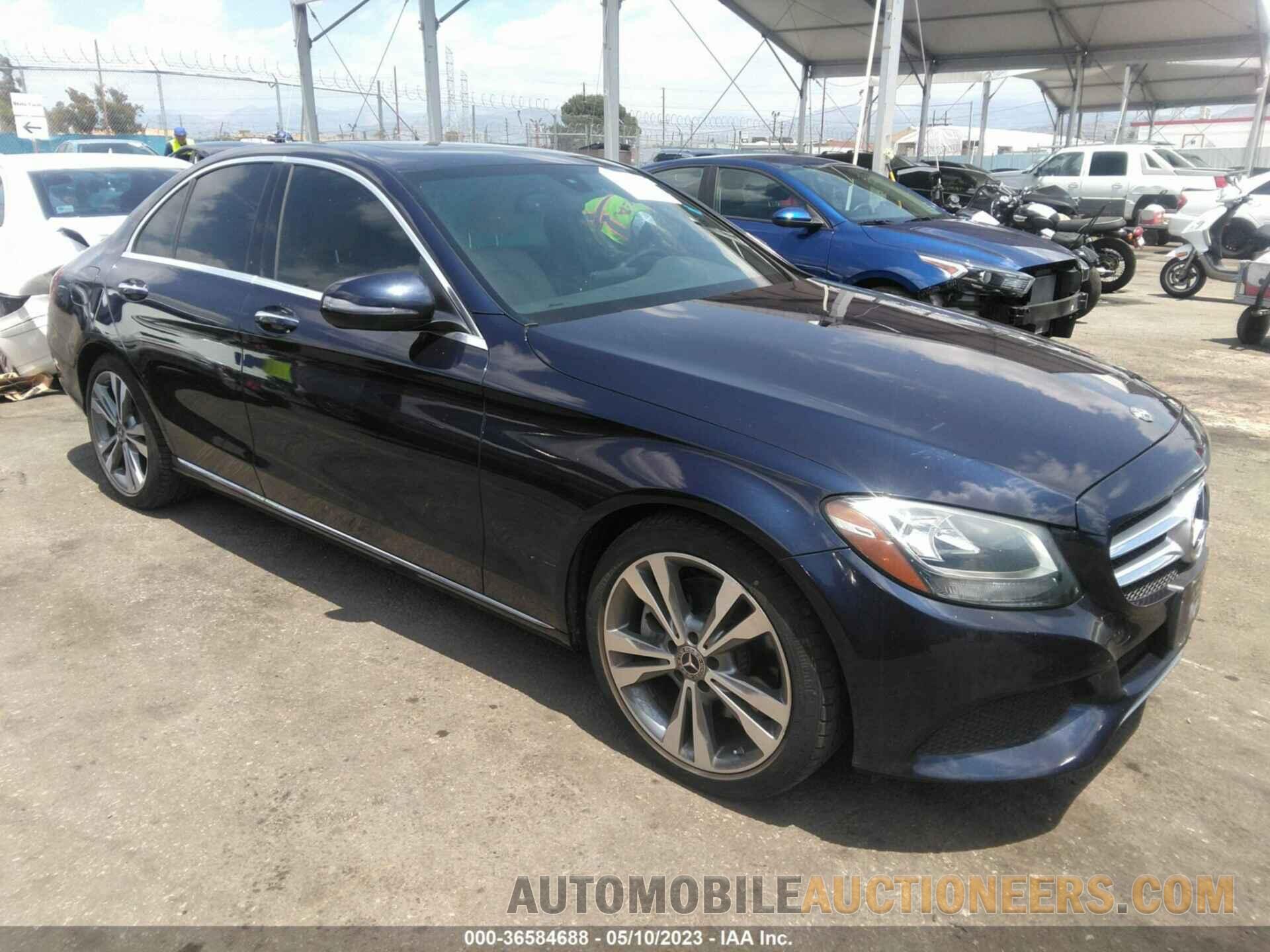 55SWF4JB4JU280961 MERCEDES-BENZ C-CLASS 2018