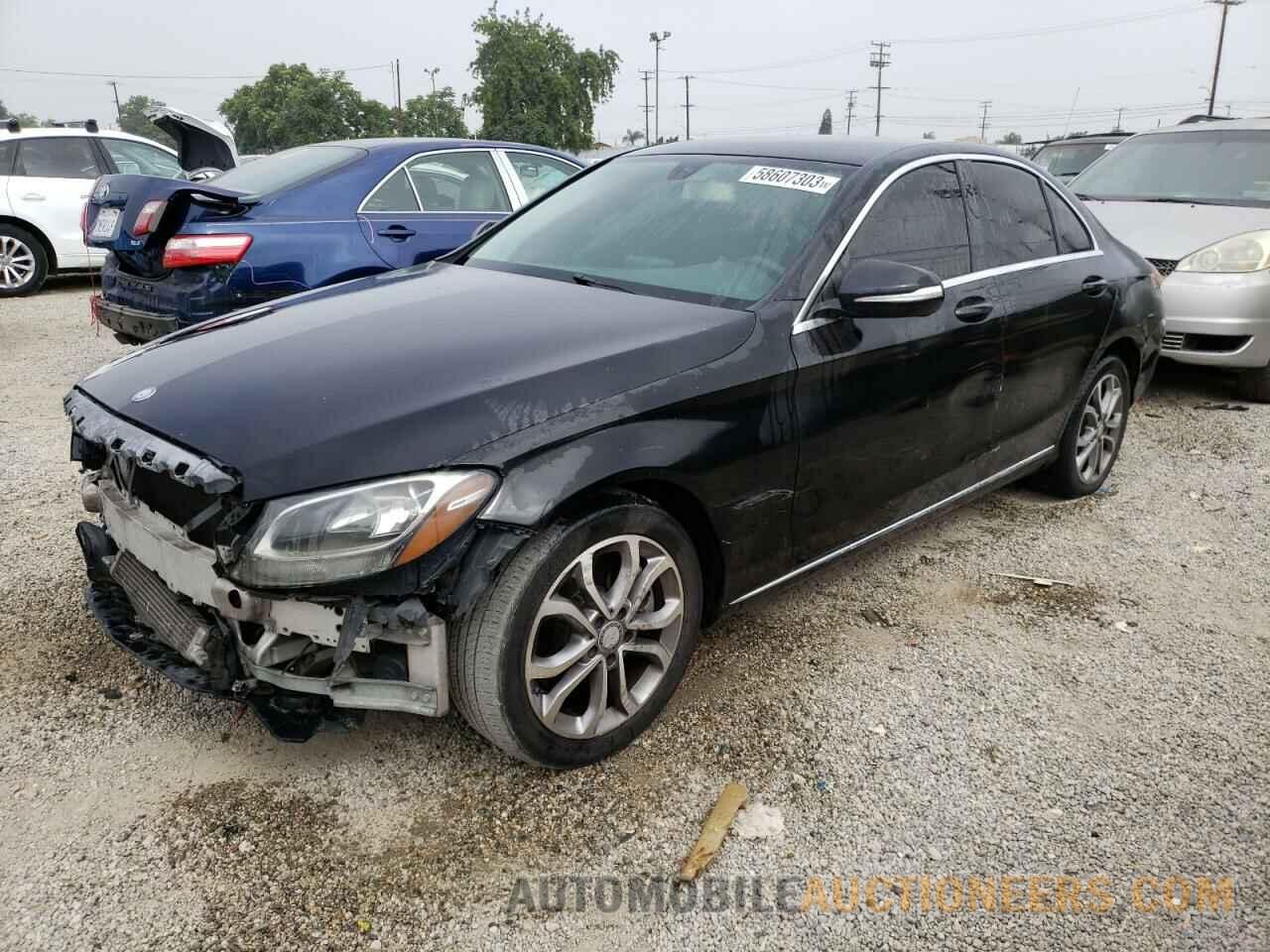 55SWF4JB5FU044424 MERCEDES-BENZ C-CLASS 2015