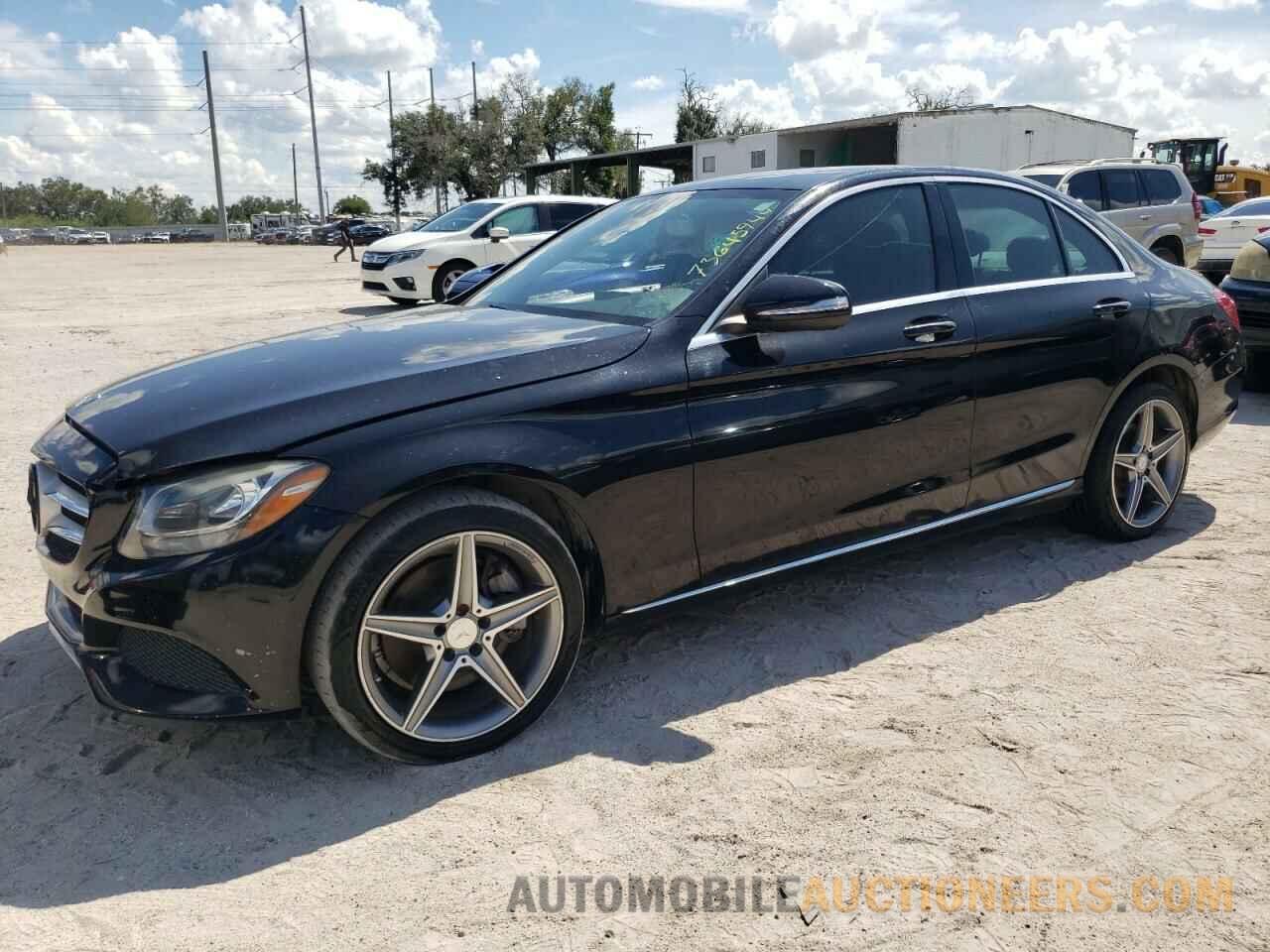 55SWF4JB5FU047100 MERCEDES-BENZ C-CLASS 2015