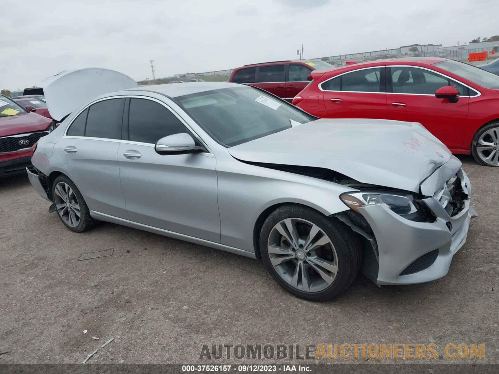 55SWF4JB5FU051597 MERCEDES-BENZ C-CLASS 2015