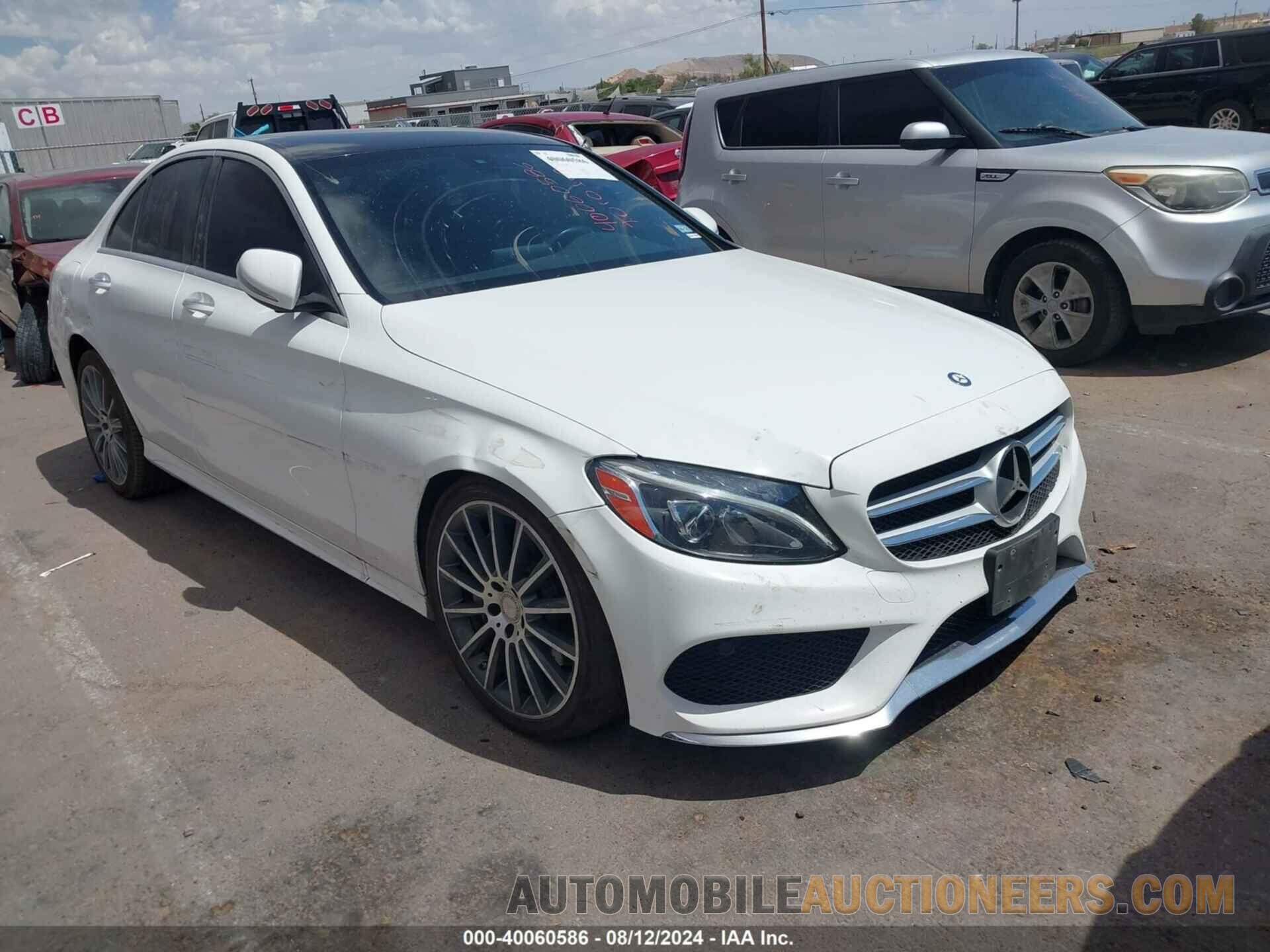 55SWF4JB5FU052300 MERCEDES-BENZ C 300 2015