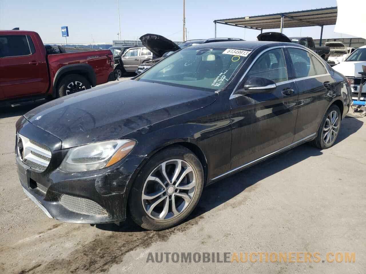 55SWF4JB5FU052474 MERCEDES-BENZ C-CLASS 2015