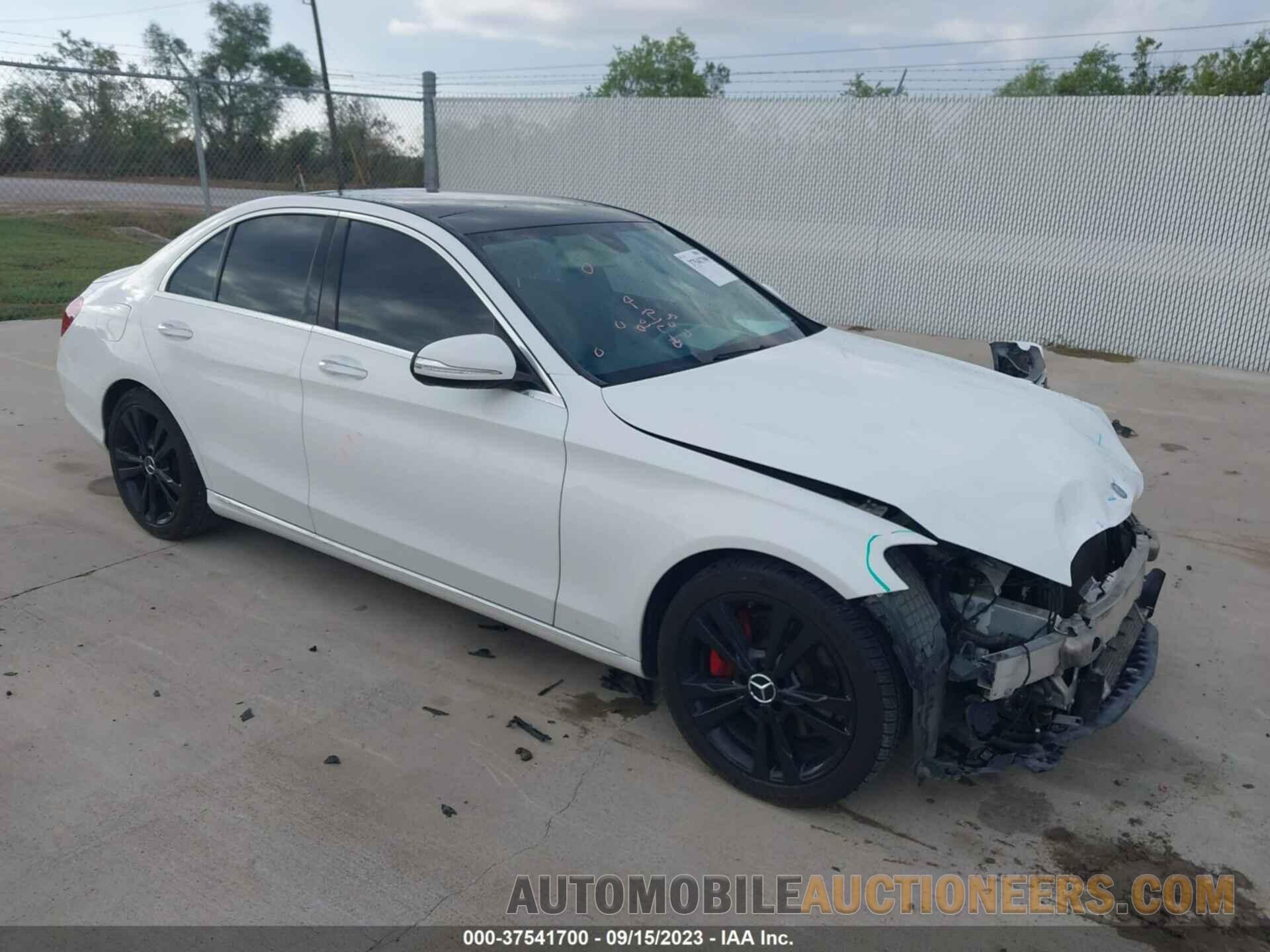 55SWF4JB5FU053768 MERCEDES-BENZ C-CLASS 2015