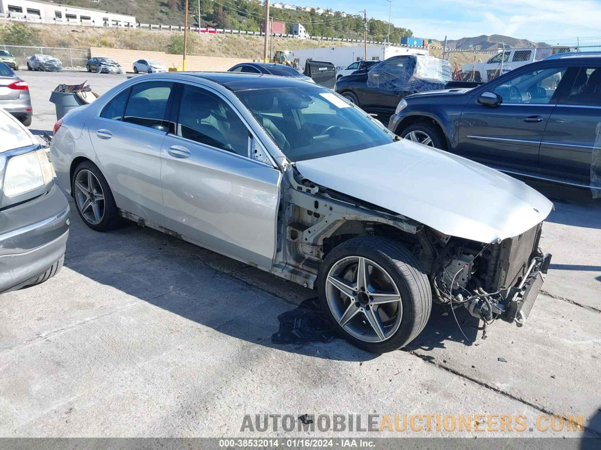 55SWF4JB5FU054323 MERCEDES-BENZ C 300 2015