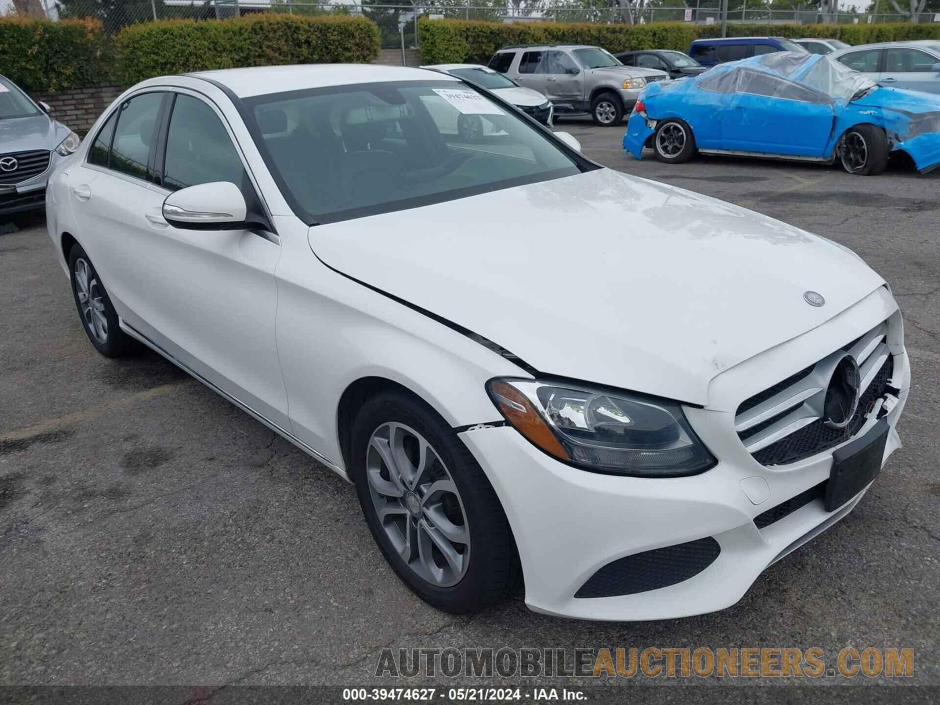 55SWF4JB5FU055651 MERCEDES-BENZ C 300 2015