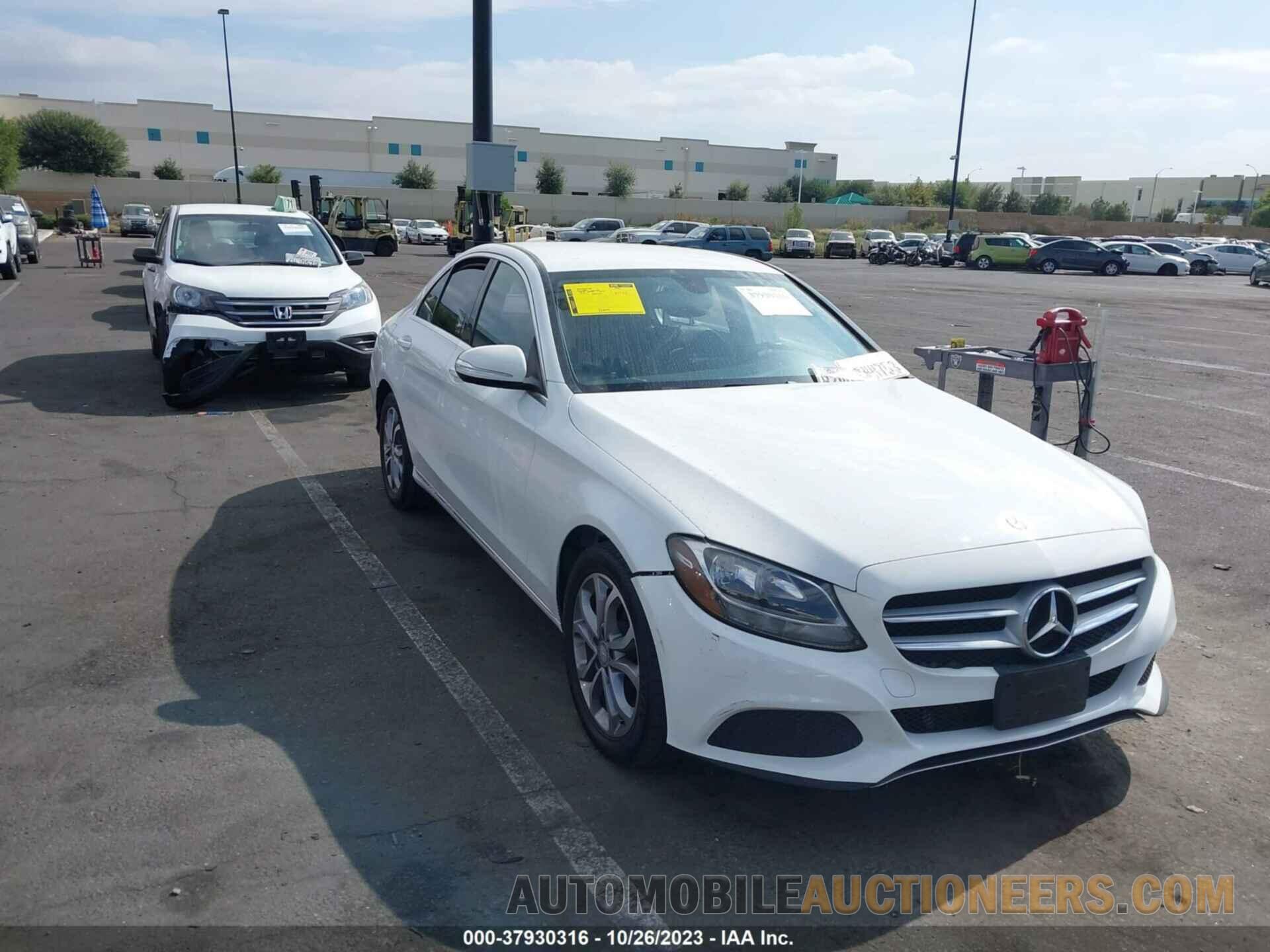 55SWF4JB5FU059862 MERCEDES-BENZ C-CLASS 2015