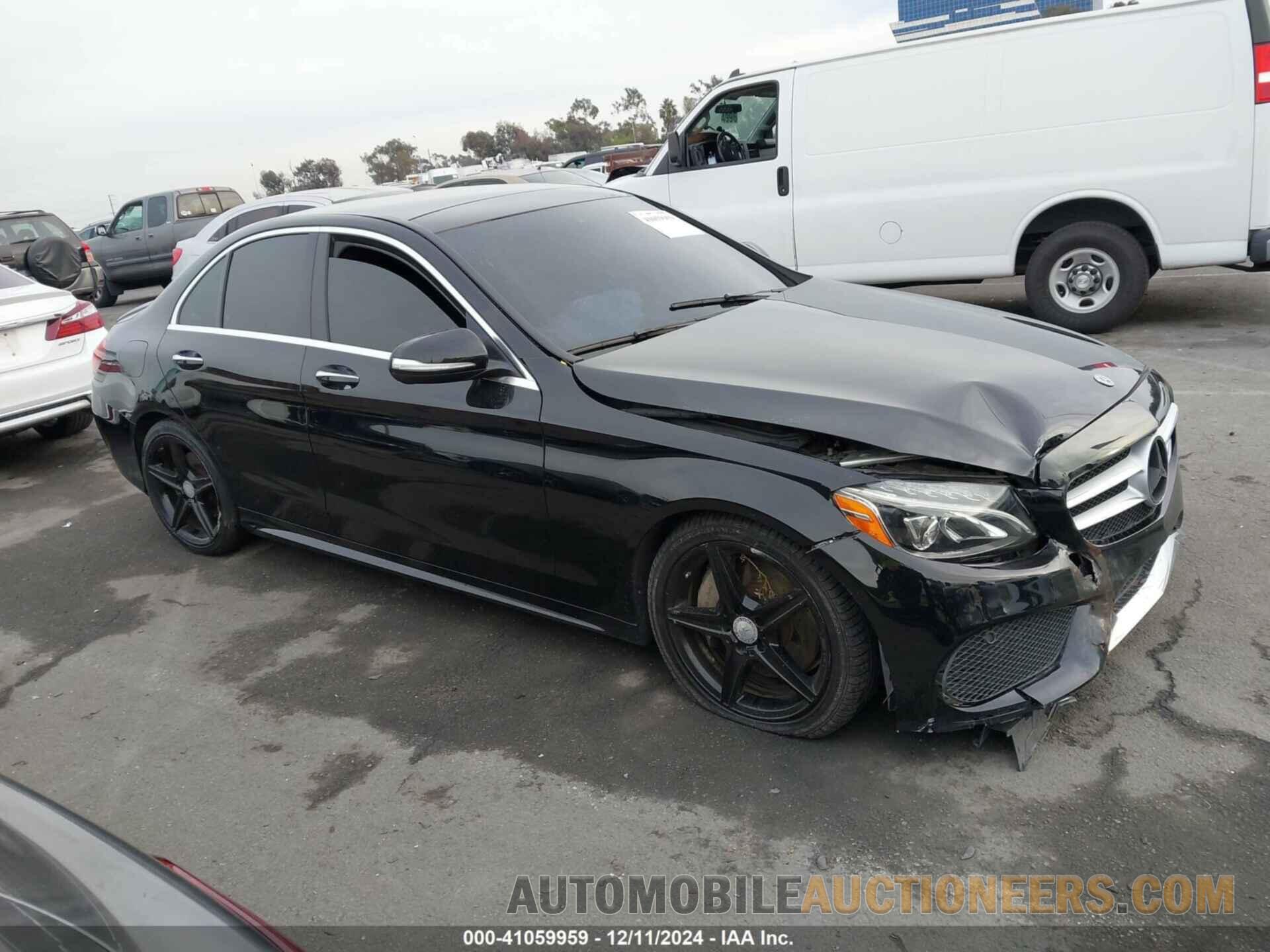 55SWF4JB5FU064222 MERCEDES-BENZ C 300 2015