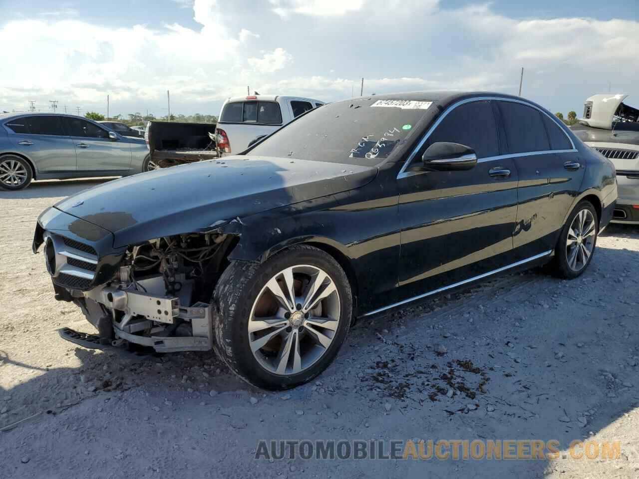 55SWF4JB5FU065984 MERCEDES-BENZ C-CLASS 2015