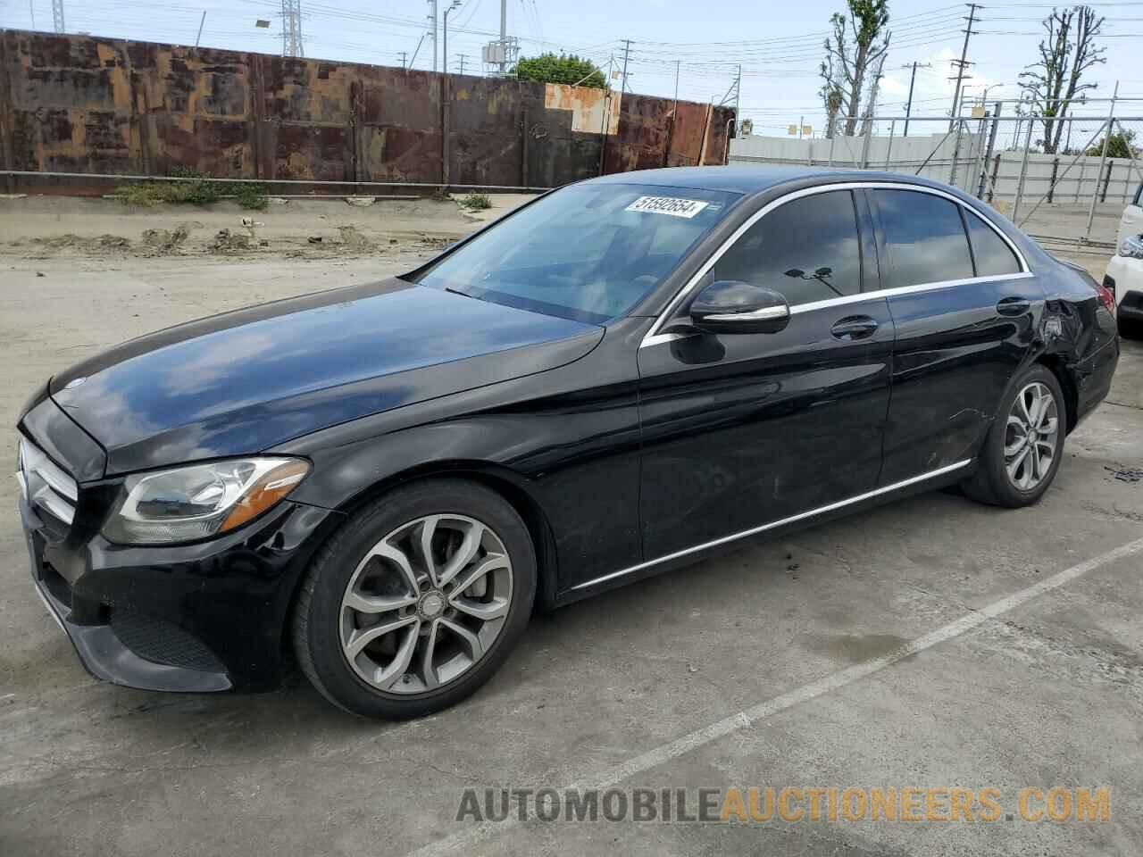 55SWF4JB5FU068058 MERCEDES-BENZ C-CLASS 2015