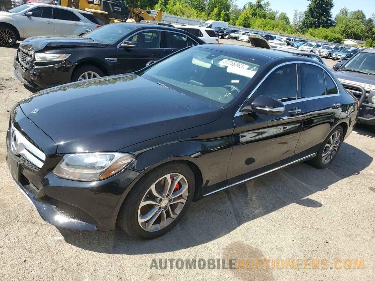 55SWF4JB5FU068495 MERCEDES-BENZ C-CLASS 2015