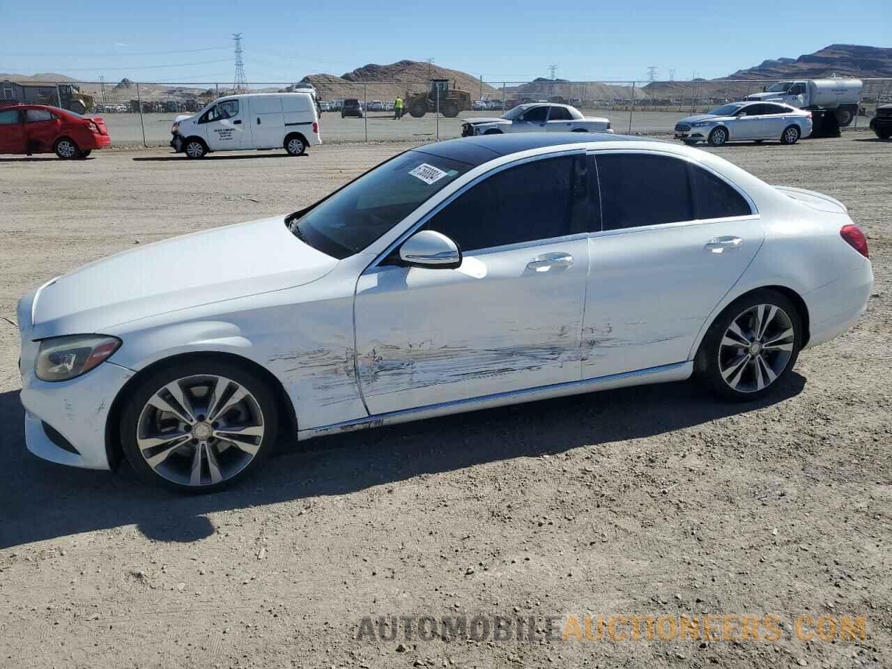 55SWF4JB5FU068884 MERCEDES-BENZ C-CLASS 2015