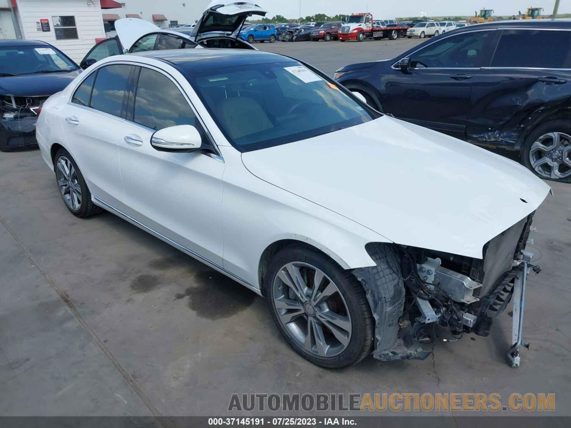 55SWF4JB5FU072658 MERCEDES-BENZ C-CLASS 2015