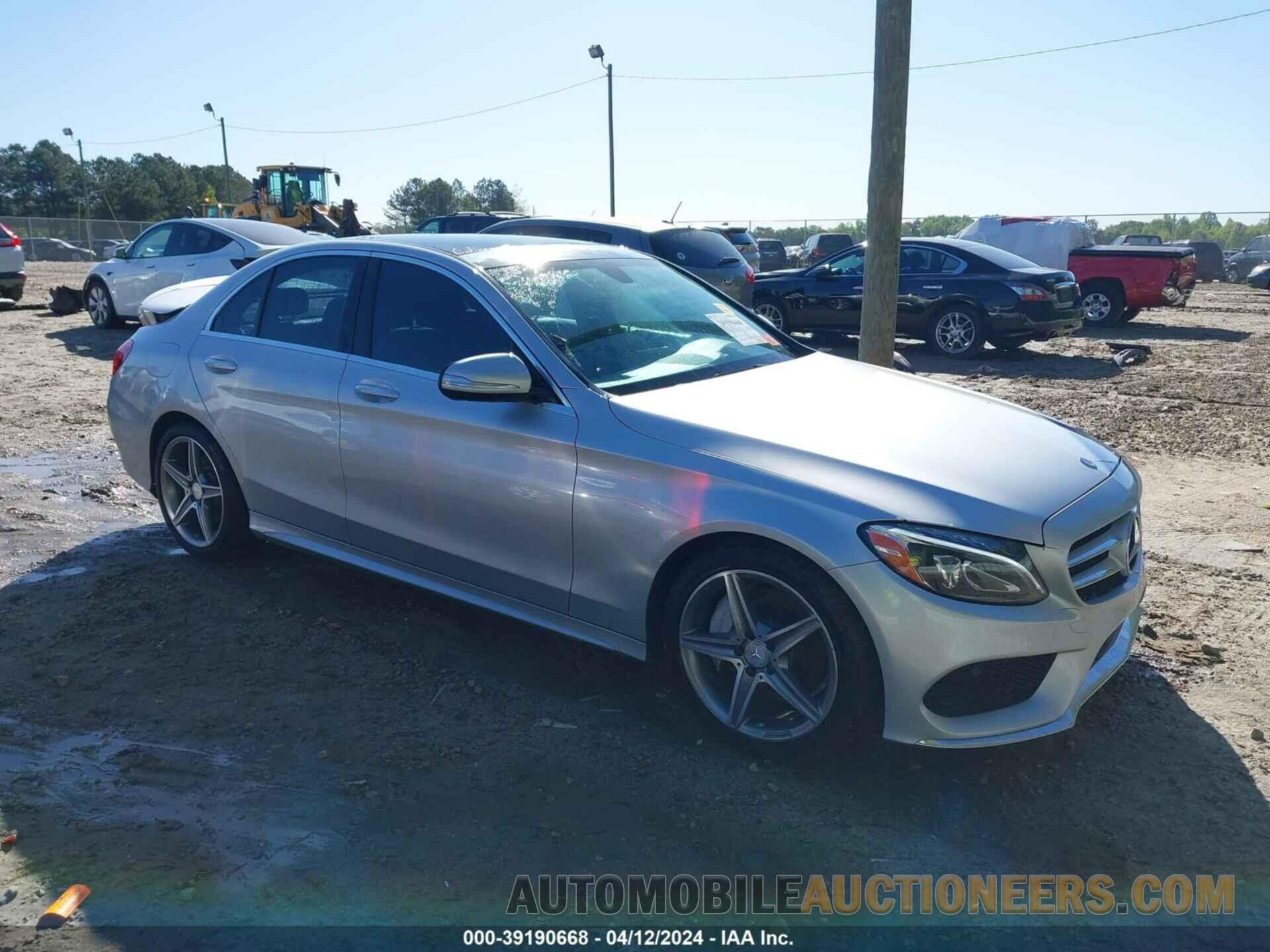 55SWF4JB5FU072787 MERCEDES-BENZ C 300 2015