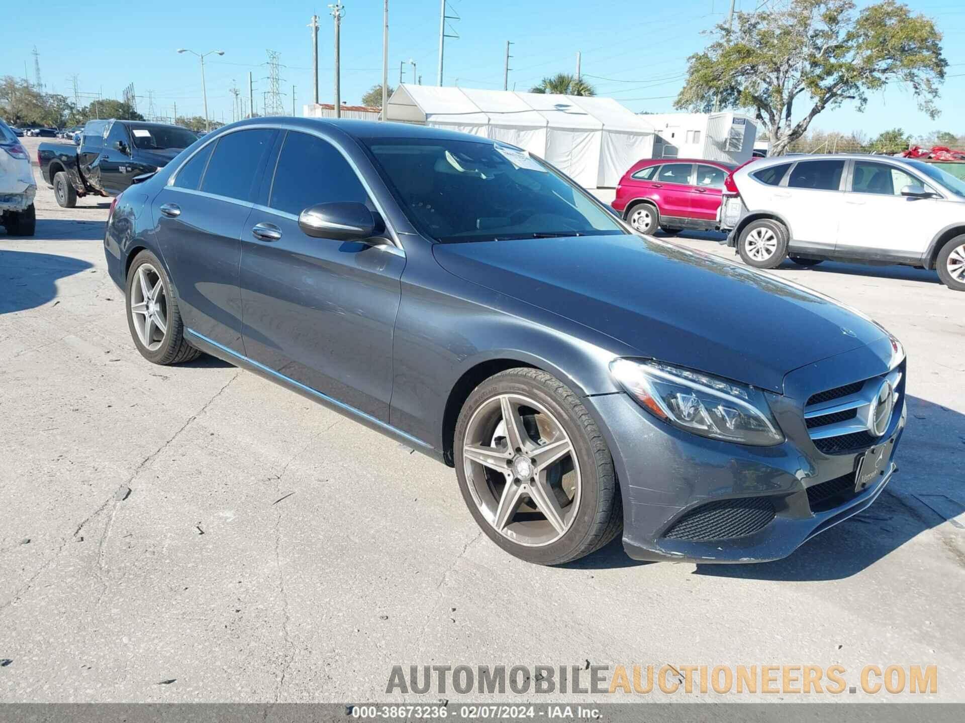 55SWF4JB5FU073387 MERCEDES-BENZ C 300 2015