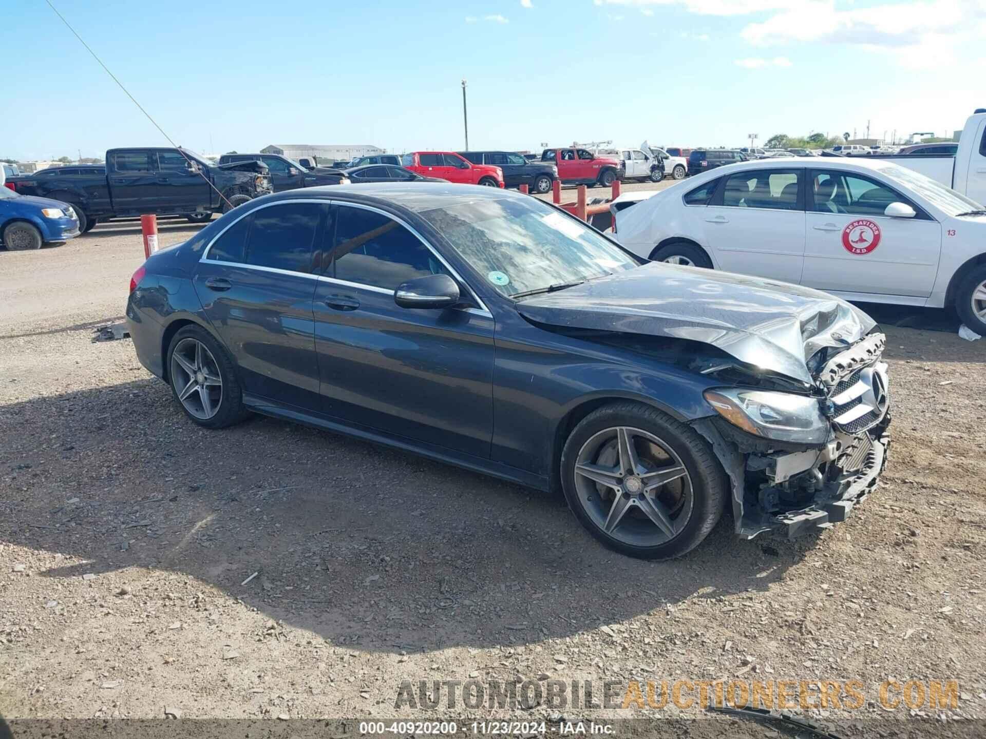 55SWF4JB5FU076449 MERCEDES-BENZ C 2015