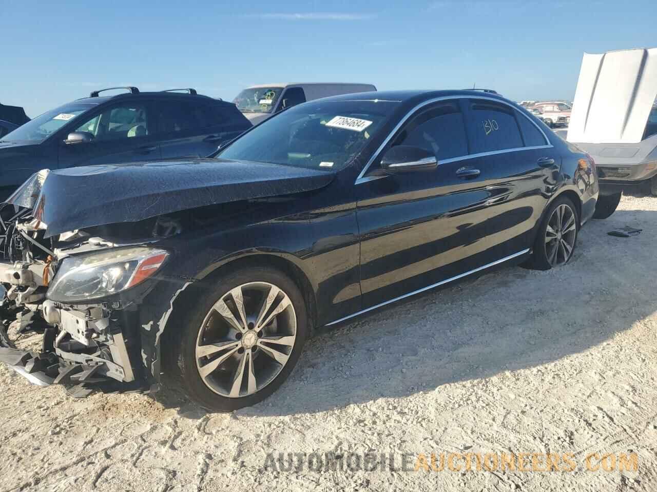 55SWF4JB5FU076614 MERCEDES-BENZ C-CLASS 2015