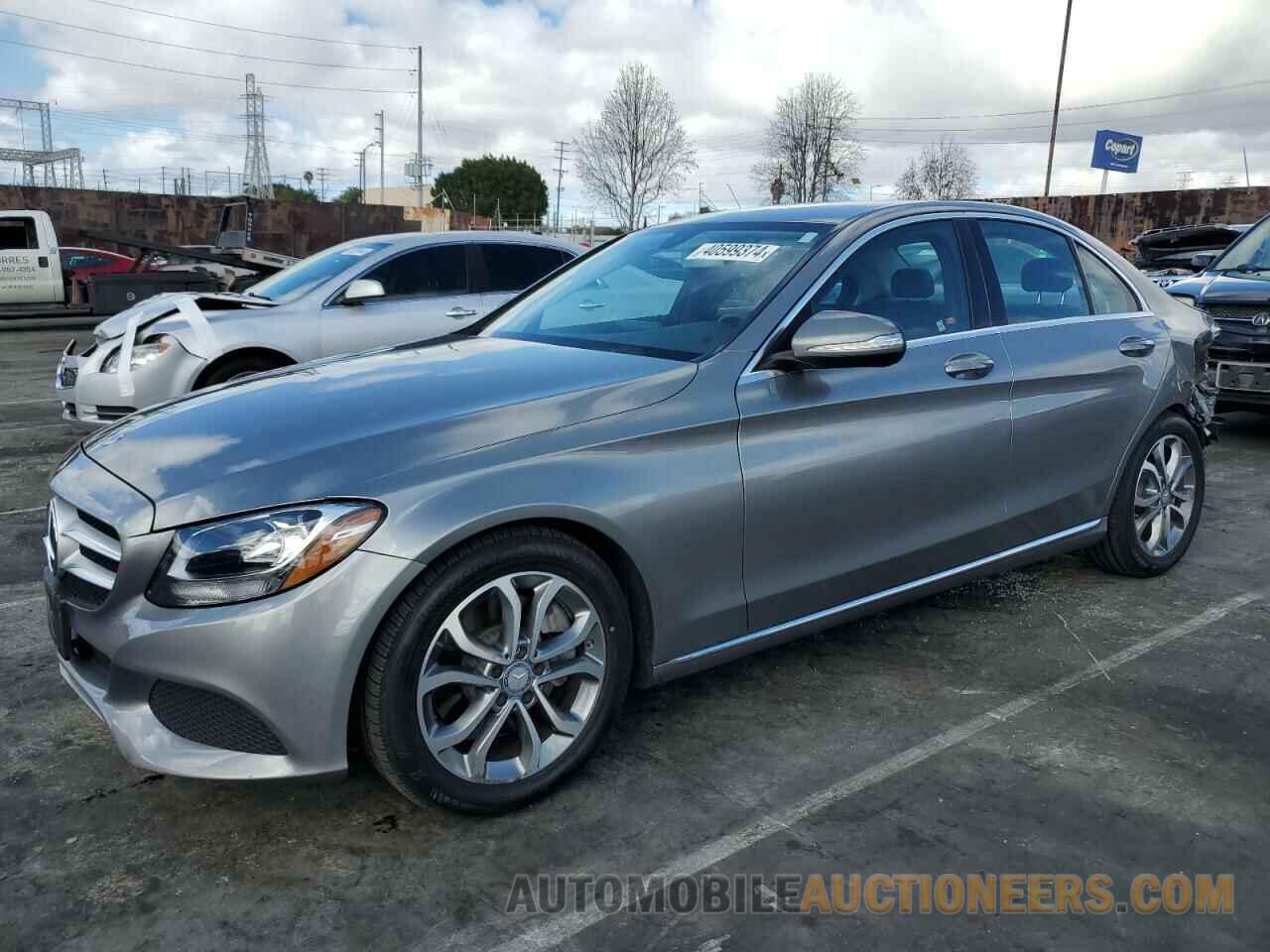 55SWF4JB5FU076841 MERCEDES-BENZ C-CLASS 2015