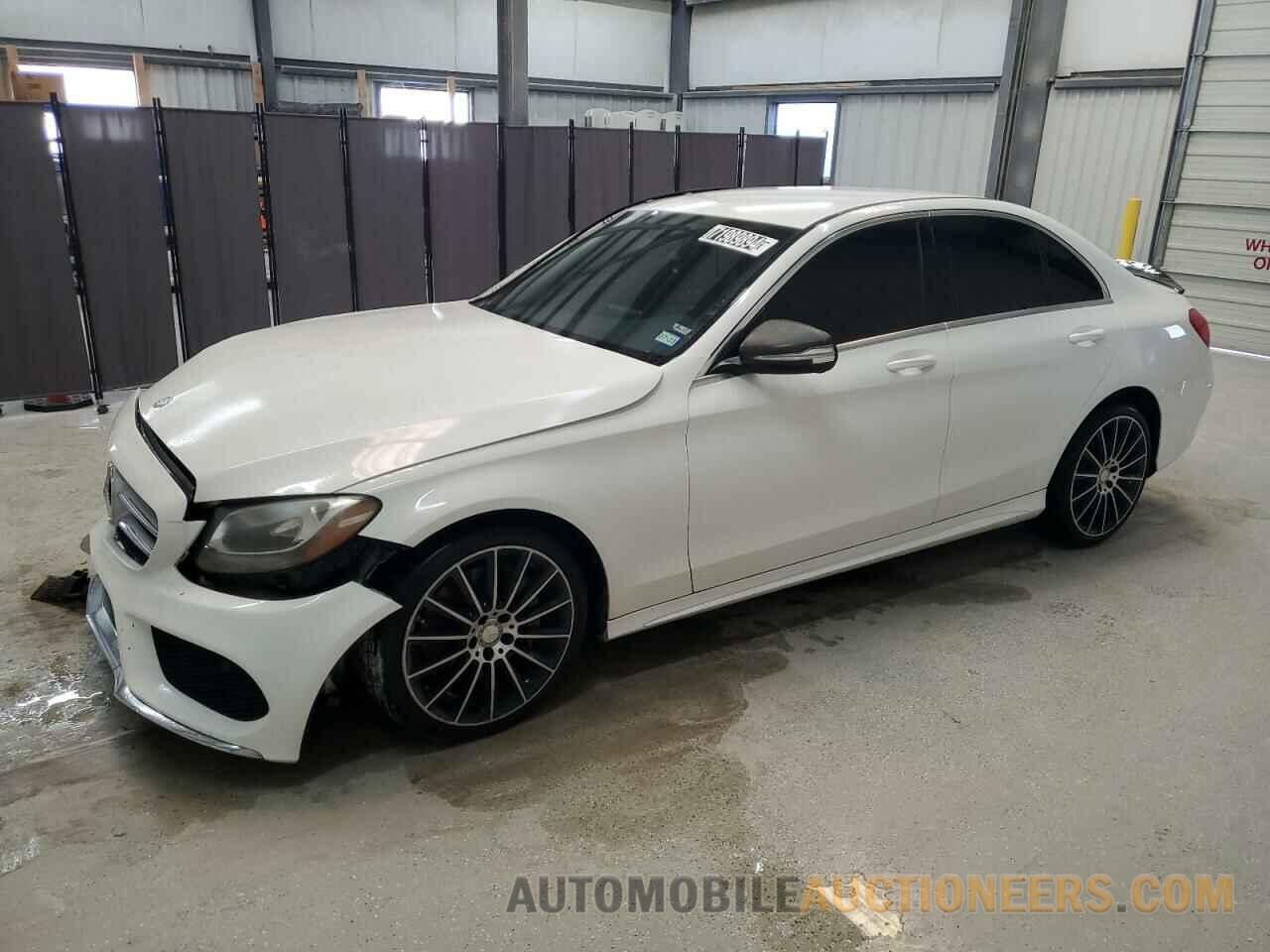 55SWF4JB5FU077732 MERCEDES-BENZ C-CLASS 2015