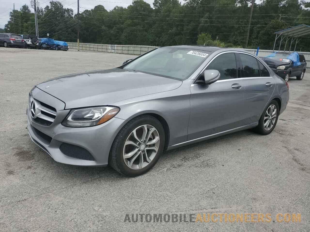 55SWF4JB5FU078427 MERCEDES-BENZ C-CLASS 2015