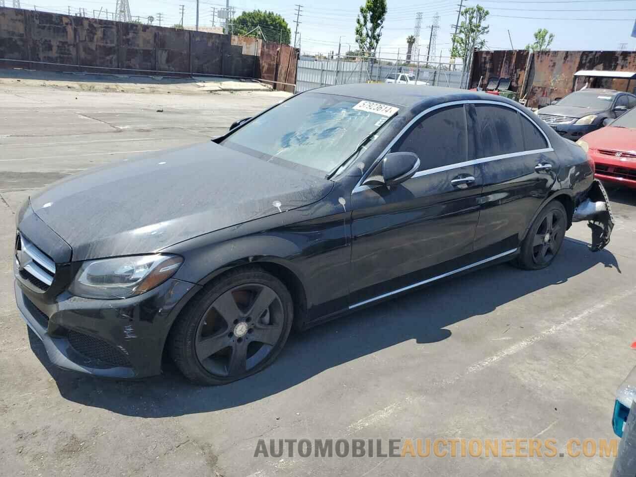 55SWF4JB5FU078881 MERCEDES-BENZ C-CLASS 2015