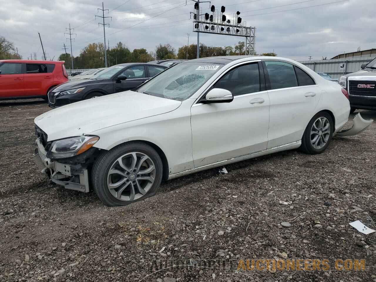 55SWF4JB5FU079352 MERCEDES-BENZ C-CLASS 2015