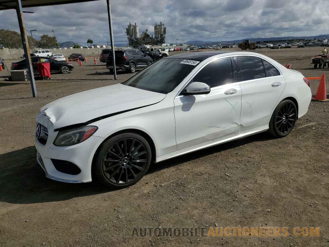 55SWF4JB5FU080890 MERCEDES-BENZ C-CLASS 2015