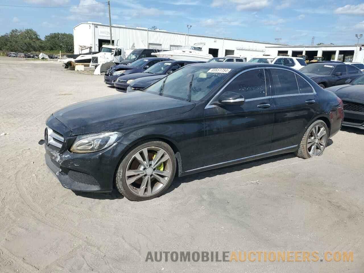 55SWF4JB5FU084146 MERCEDES-BENZ C-CLASS 2015