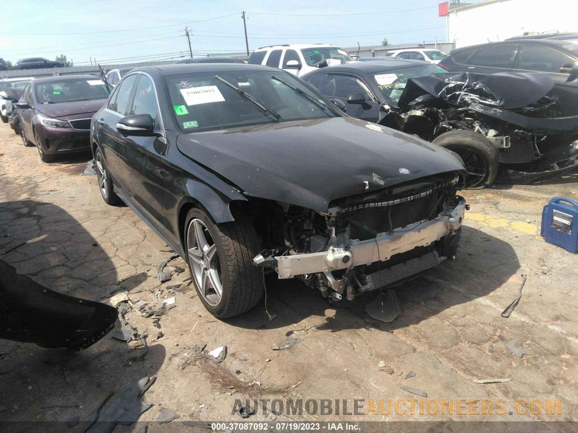 55SWF4JB5FU085121 MERCEDES-BENZ C-CLASS 2015