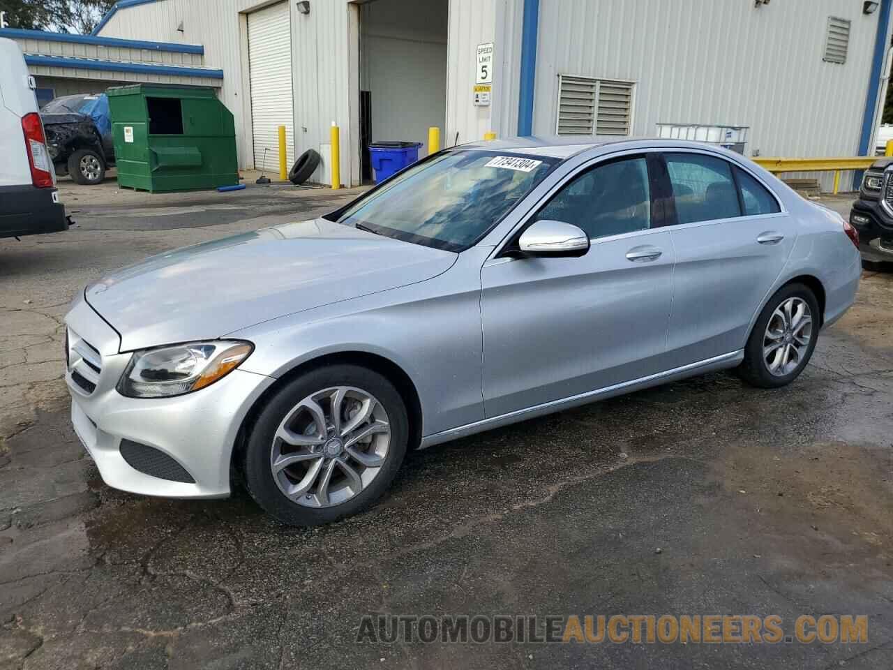 55SWF4JB5FU085510 MERCEDES-BENZ C-CLASS 2015